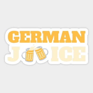 German Juice Sticker